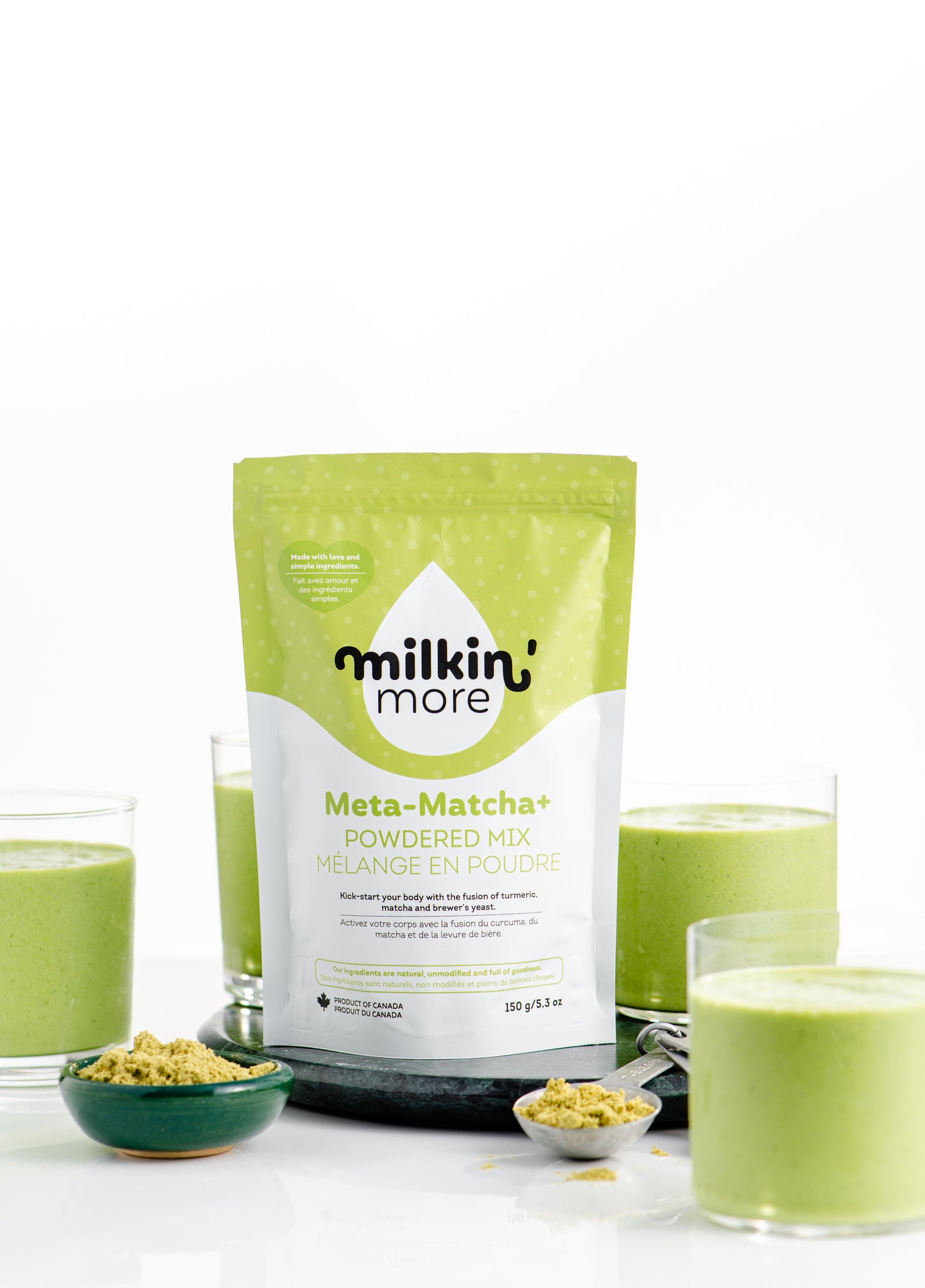Milkin More Meta Matcha Organic Superblend Mix
