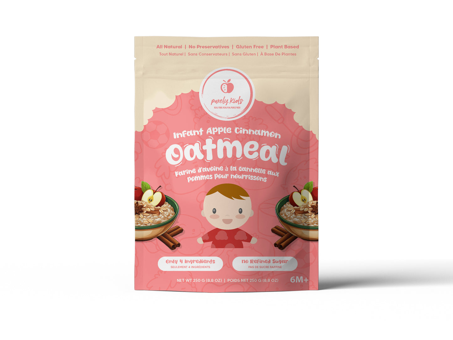 Apple Cinnamon Infant Oatmeal