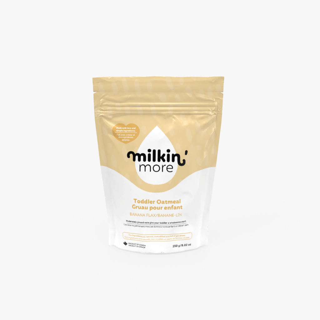 Banana Flax Toddler Oatmeal