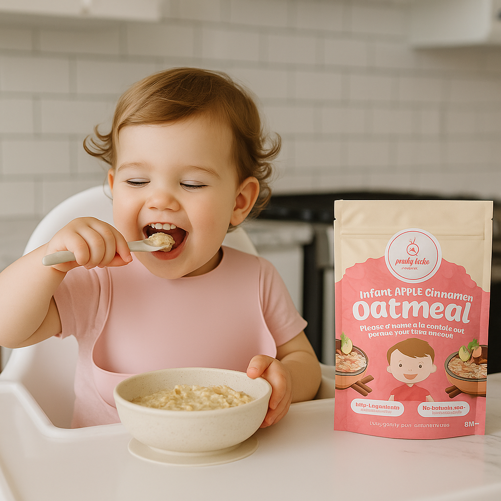 Purely Kids Apple Cinnamon Toddler Oatmeal