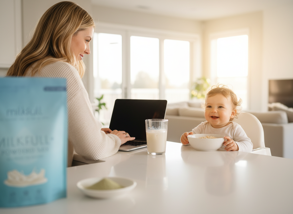 Milkfull™ Organic Nourishing Superfood Powdered Mix