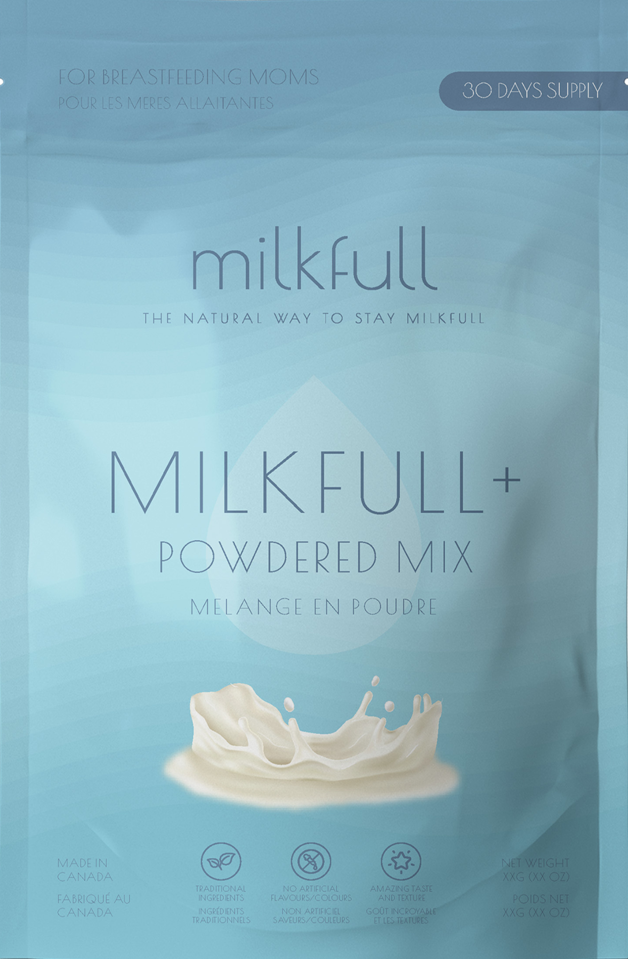 Milkfull™ +  Organic Nourishing Blend for Moms (Gluten-Free & Dairy-Free)
