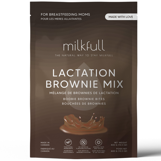 Milkfull™ Organic Lactation Brownie Mix / Support Milk Supply + Delicious Treat