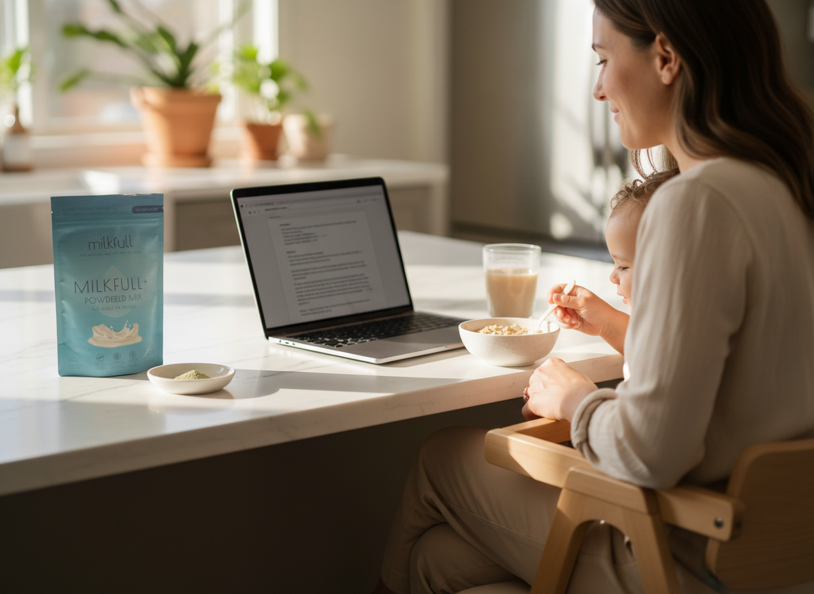 Milkfull™ Organic Nourishing Superfood Powdered Mix