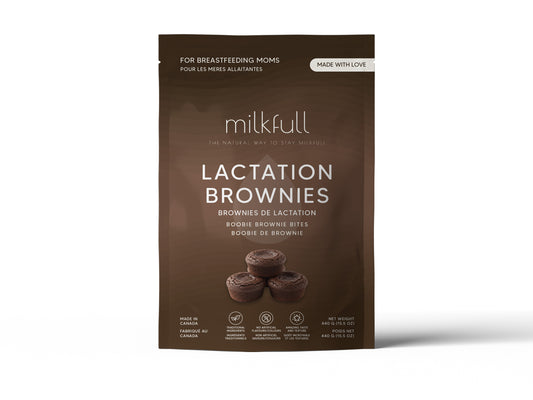 Milkfull™ Organic Lactation Boobie Brownies Nourishing, Delicious Support for Breastfeeding Moms