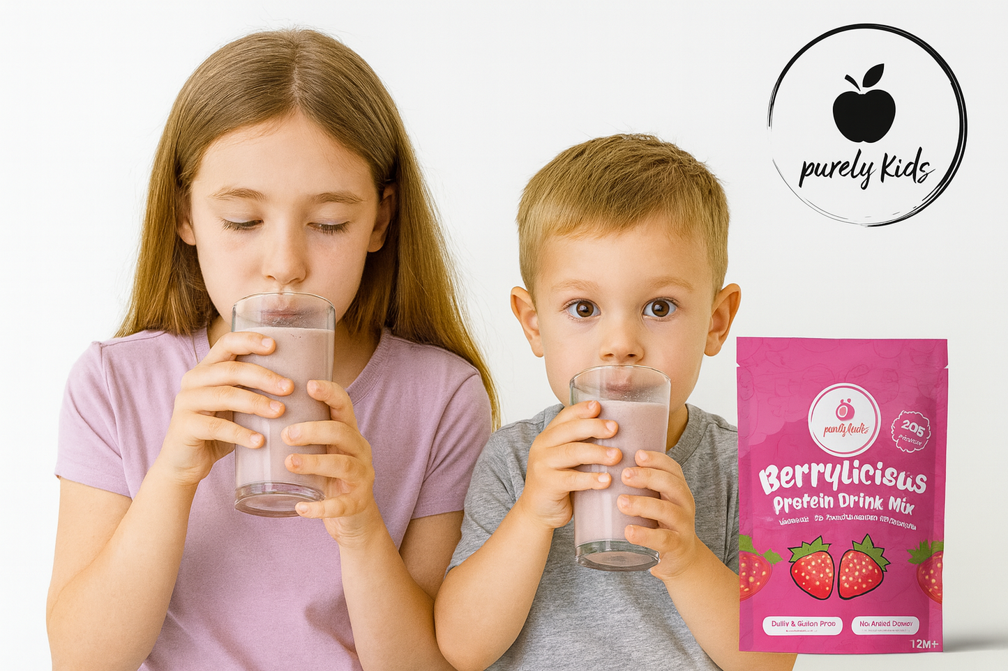 Purely Kids™ Organic Berrylicious Protein Drink Mix