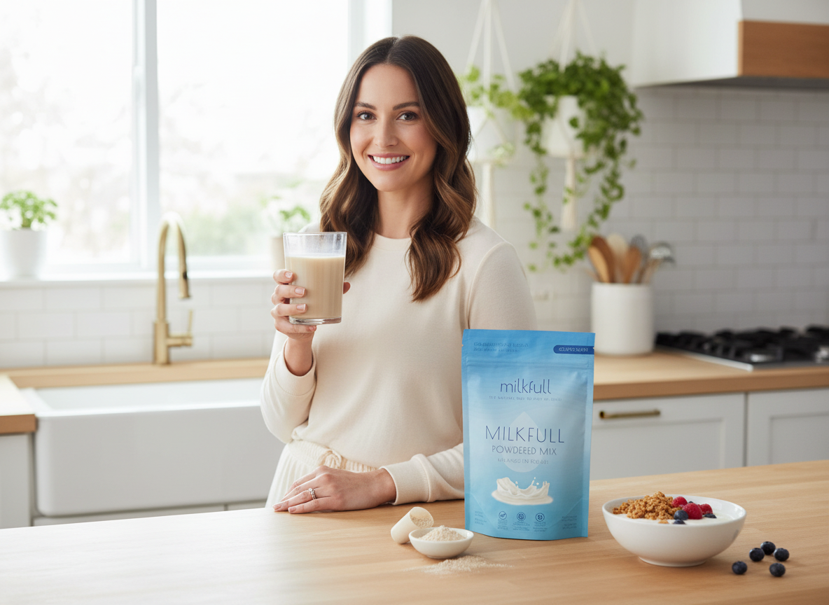 Milkfull™ Organic Nourishing Superfood Powdered Mix