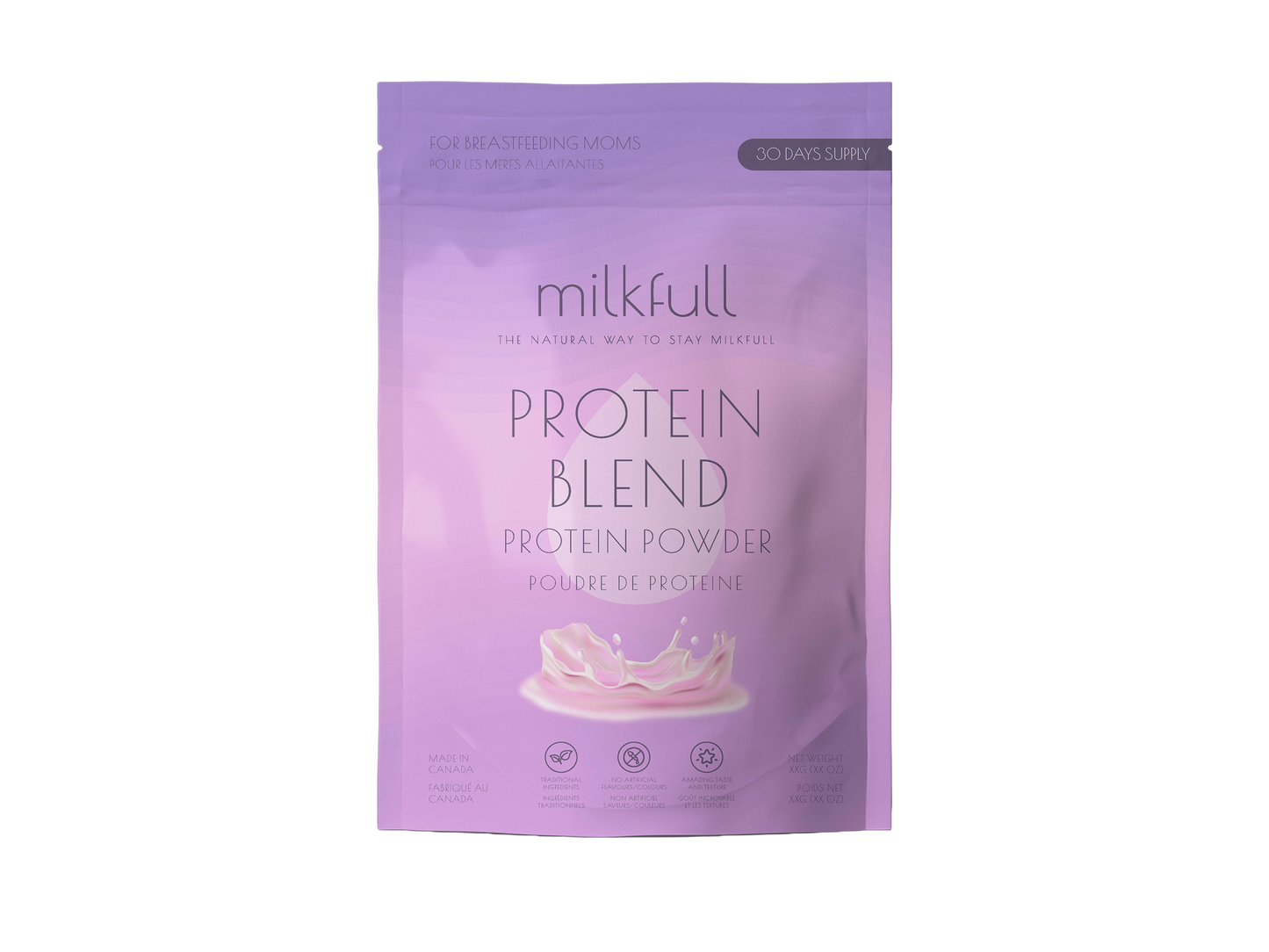 Milkfull™ Protein Mama Blend – Organic Collagen & Plant Protein Powder for Moms (Dairy-Free & Gluten-Free)