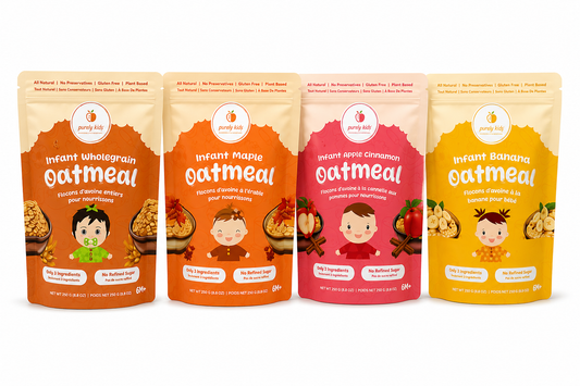 Purely Kids Organic Infant Oatmeal Combo Pack (6–12 Months)
