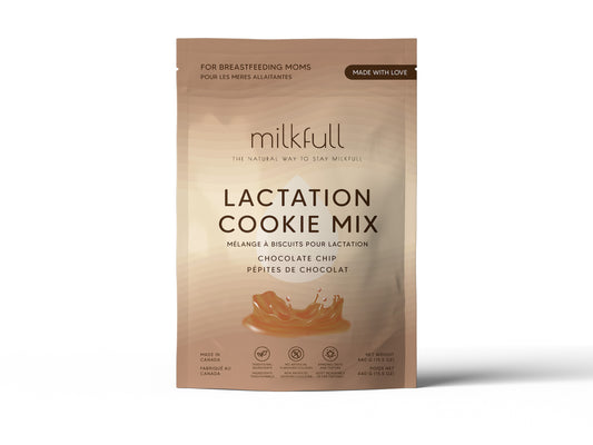 Milkfull™ Organic Lactation Chocolate Chip Cookie Mix Nourishing, Delicious Support for Breastfeeding Moms