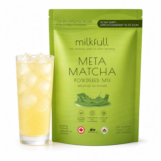 Milkfull™ Organic Meta Matcha  Dairy Free Postpartum Superfood Matcha Latte Blend