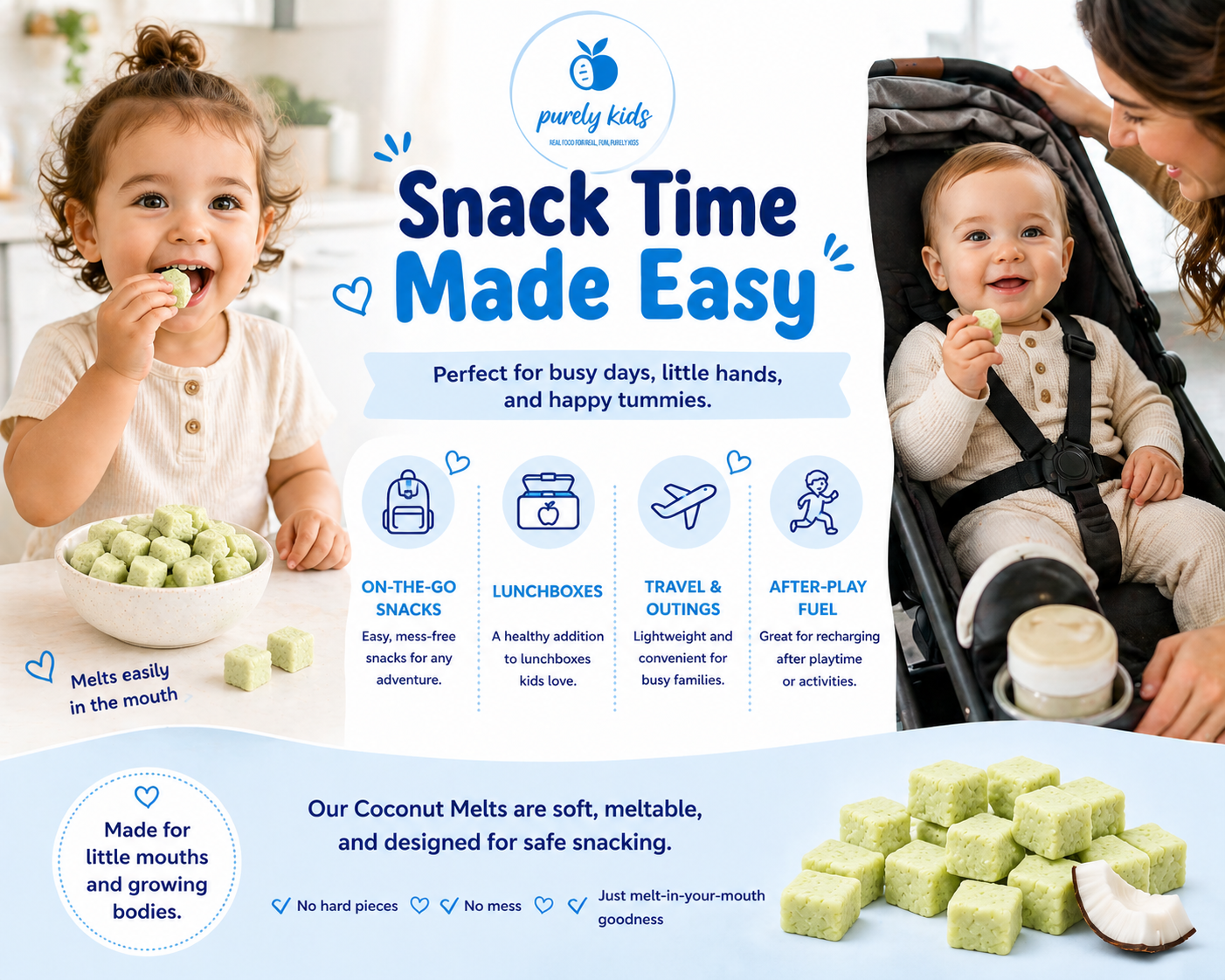 Purely Kids Coconut Melts