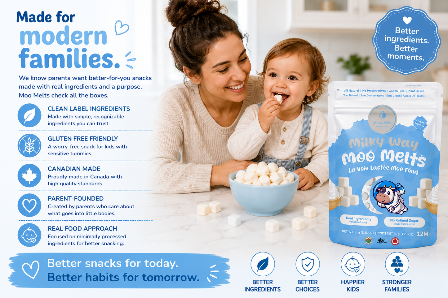 Purely Kids Moo Milky Way Greek Yogurt Melts