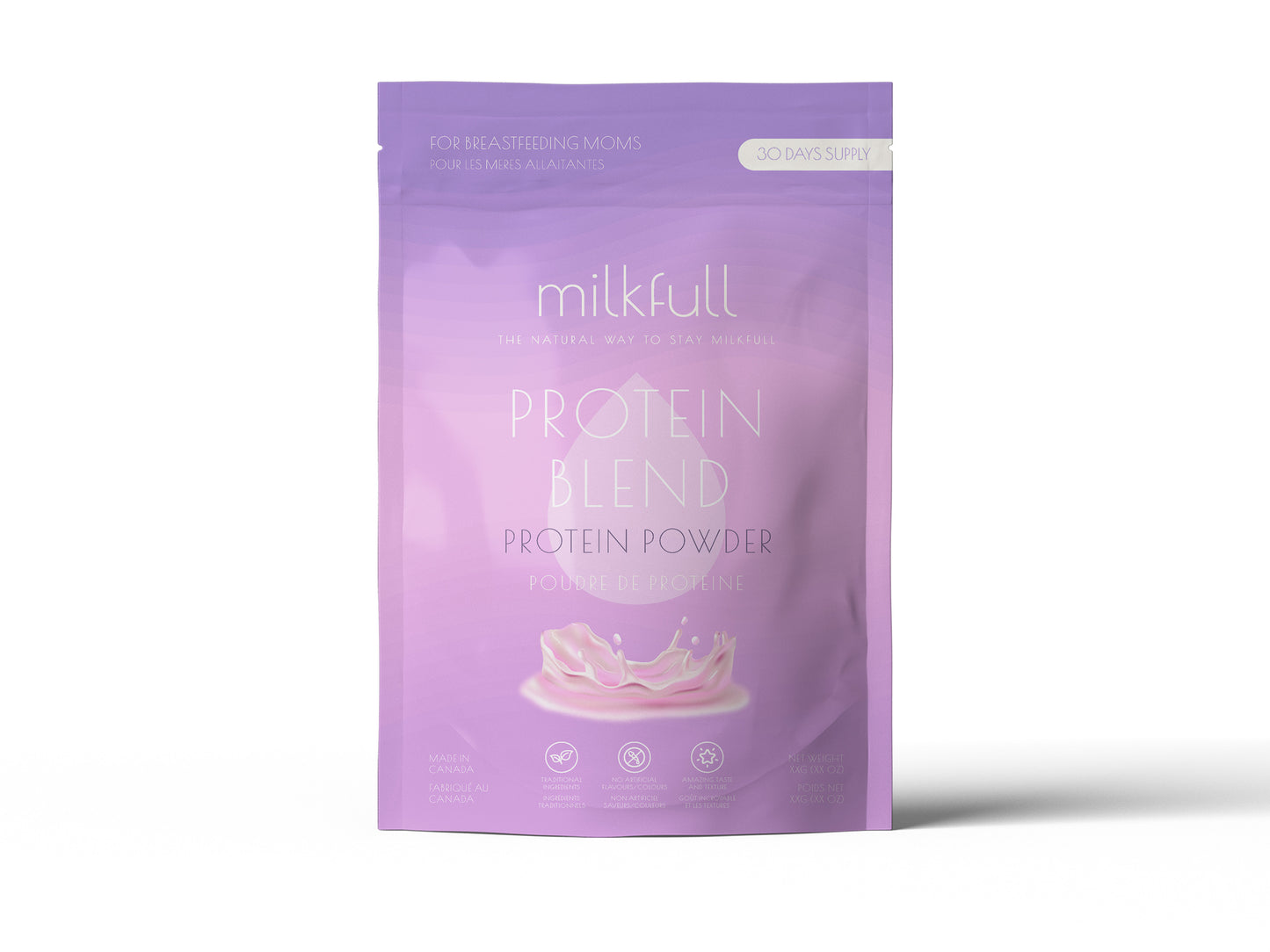 Milkfull™ Protein Mama Blend – Organic Collagen & Plant Protein Powder for Moms (Dairy-Free & Gluten-Free)