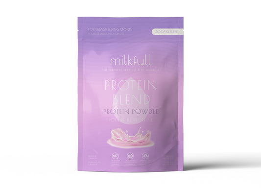 Milkfull™ Protein Mama Blend – Organic Collagen & Plant Protein Powder for Moms (Dairy-Free & Gluten-Free)