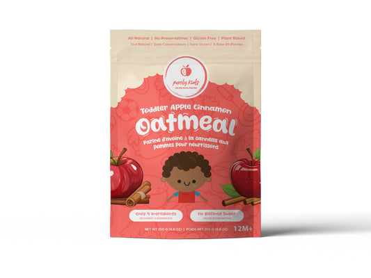 Apple Cinnamon Toddler Oatmeal