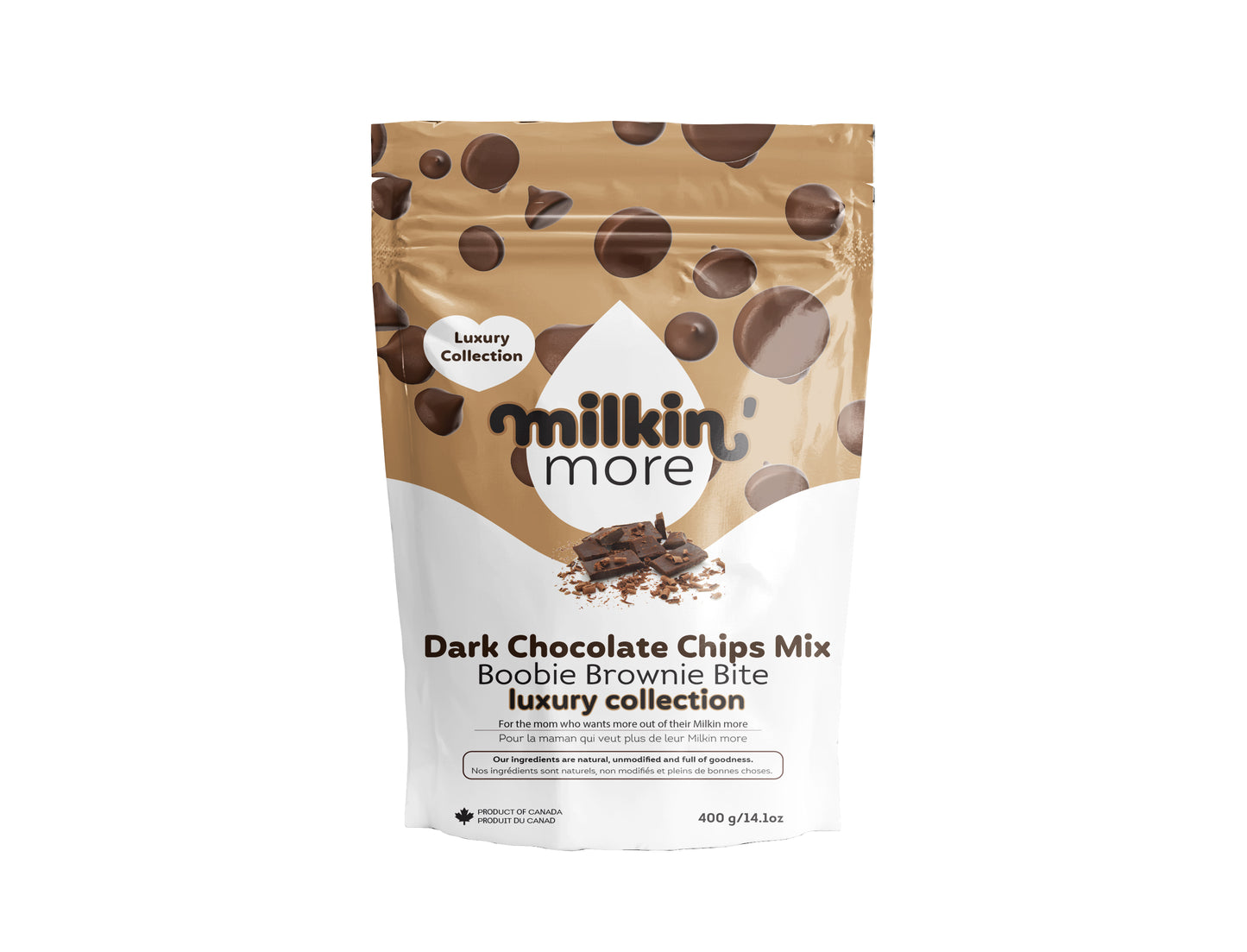 Milkin More Lactation Dark Chocolate  Brownie Mix
