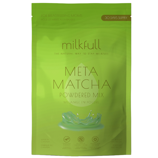 Milkfull™ Organic Meta Matcha  Dairy Free Postpartum Superfood Matcha Latte Blend